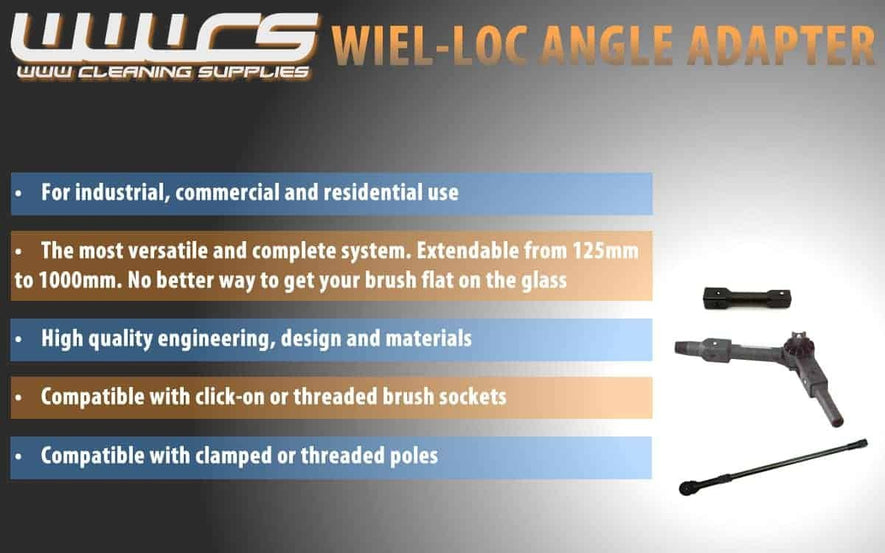 Wiel-loc Angle adapter 10''