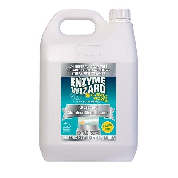 ENZYME WIZARD GLASS & STAINLESS - 5LT RTU