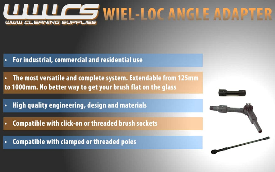 Wiel-Loc Gooseneck Extension (45cm, 60cm, 75cm or 100cm)