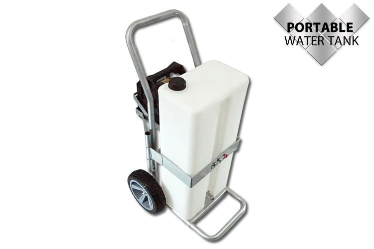WWWCS 54L Portable Water Tank on Trolley with Pump