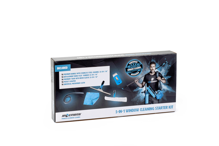 5-IN-1 WINDOW CLEANING STARTER KIT