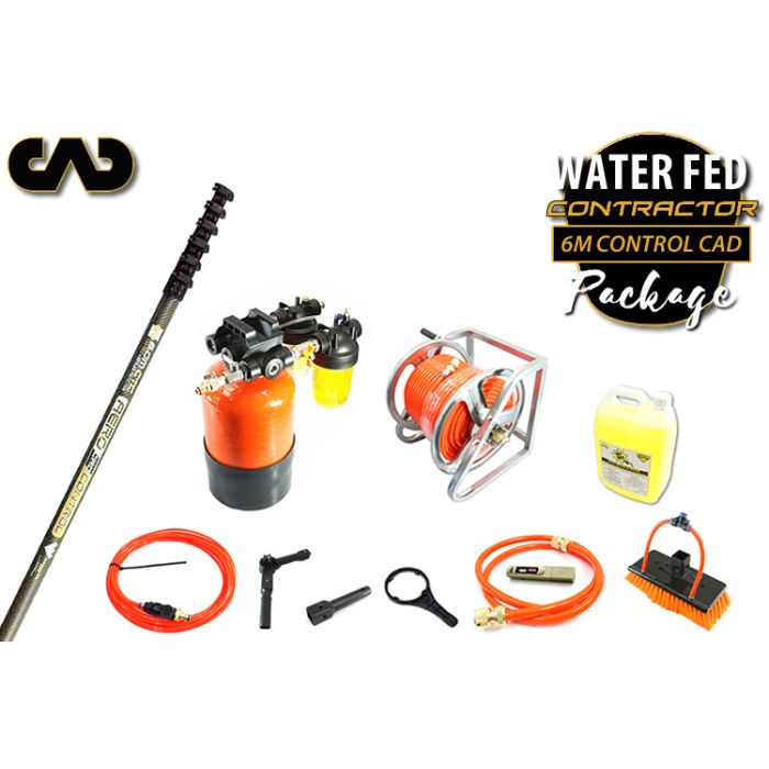 wwwcs Complete Water Fed Package Contractor (Control CAD hybrid carbon 6.0m–9.0m pole DeVito)