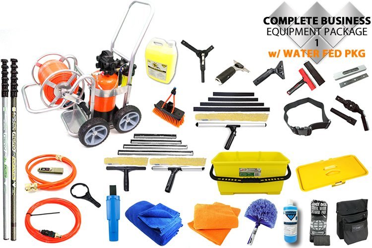 Complete Business Equipment Package 1 w/ Water Fed Package (Residential)