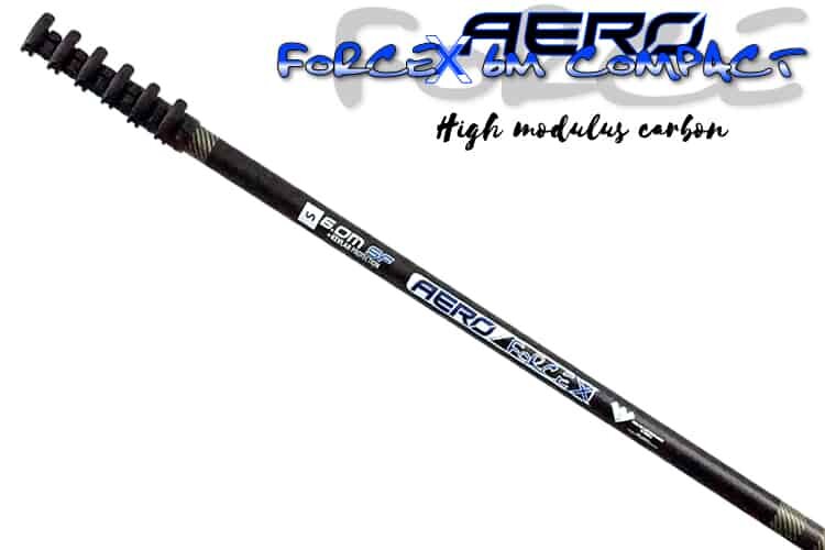 6m Pole Package Aero Force-X Kevlar Compact 100% Carbon