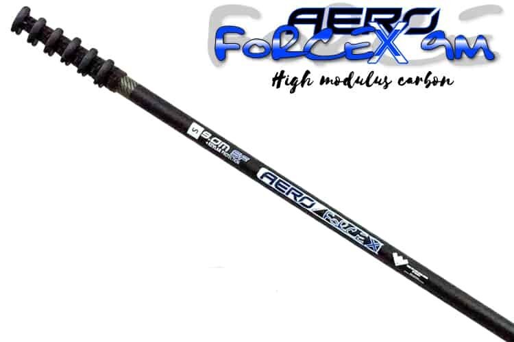 Complete Water Fed Pole and Water Treatment Package Force-X Long – 100% carbon fibre 9.0m (Schwarzenegger)