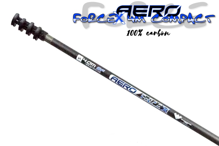 4m Pole Package Aero Force-X Kevlar Compact 100% Carbon