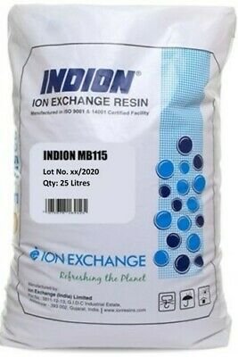 Indion MB115 Ion Exchange Resin 25l bag
