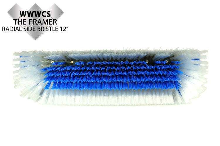 wwwcs ‘The Framer’ 12″ DuPont Nylon Radial Side Bristle Brush w/ 4 x Pencil Jets
