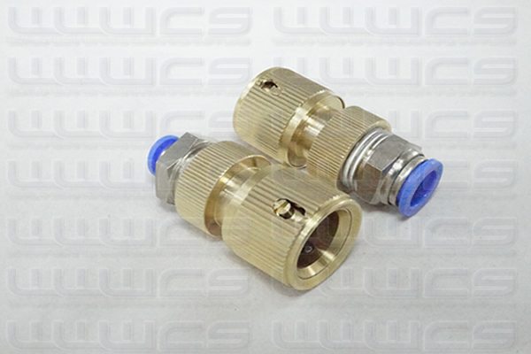WWWCS Push Fit Hose Connecter /Brass Female 8mm, 10mm, 12mm , 14mm